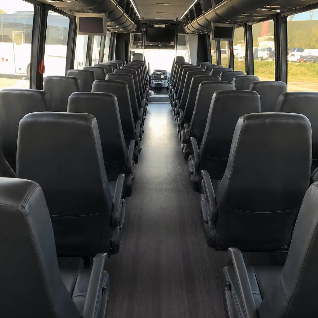 25 passenger minibus inside