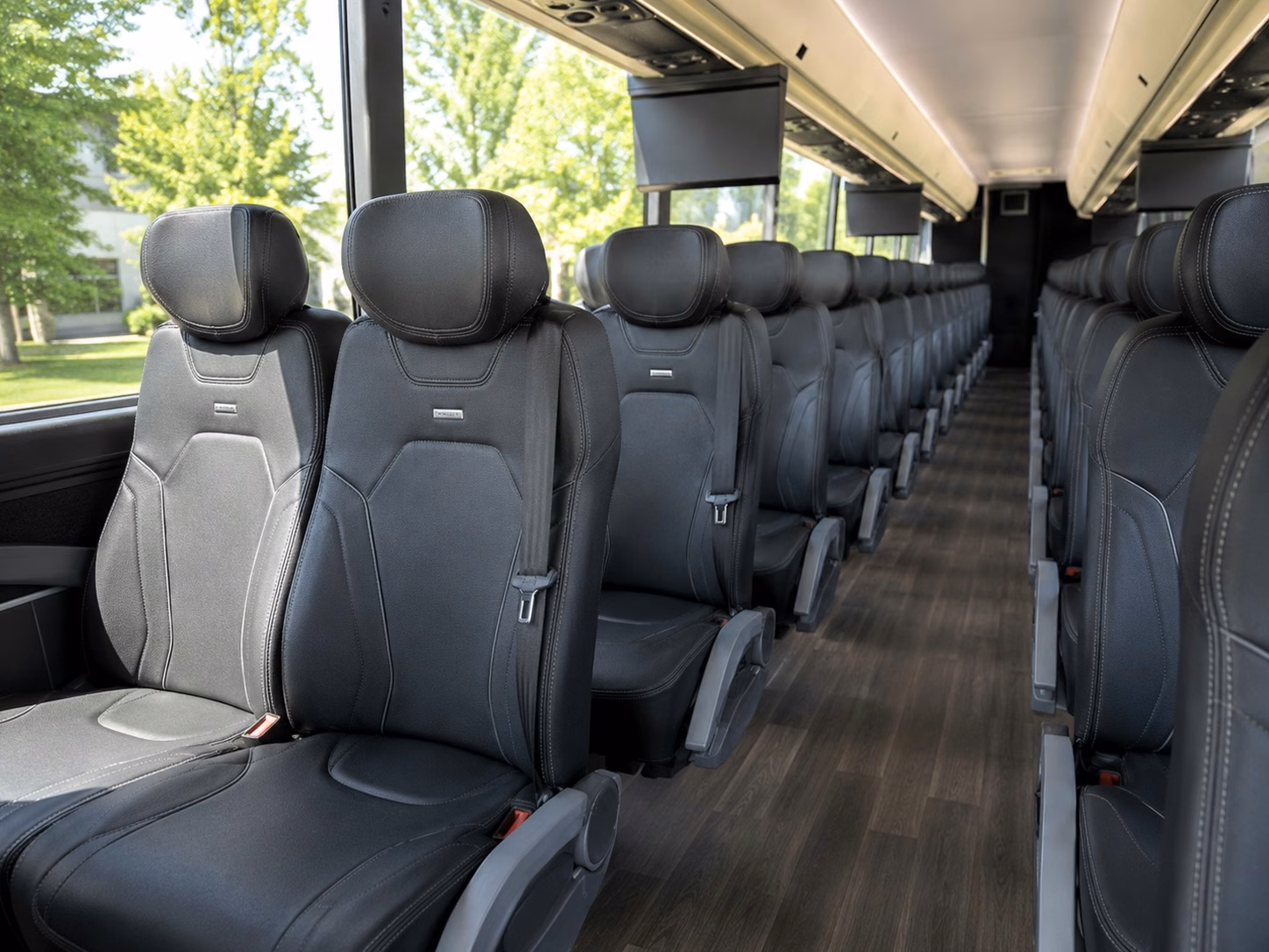 hartford charter bus interior